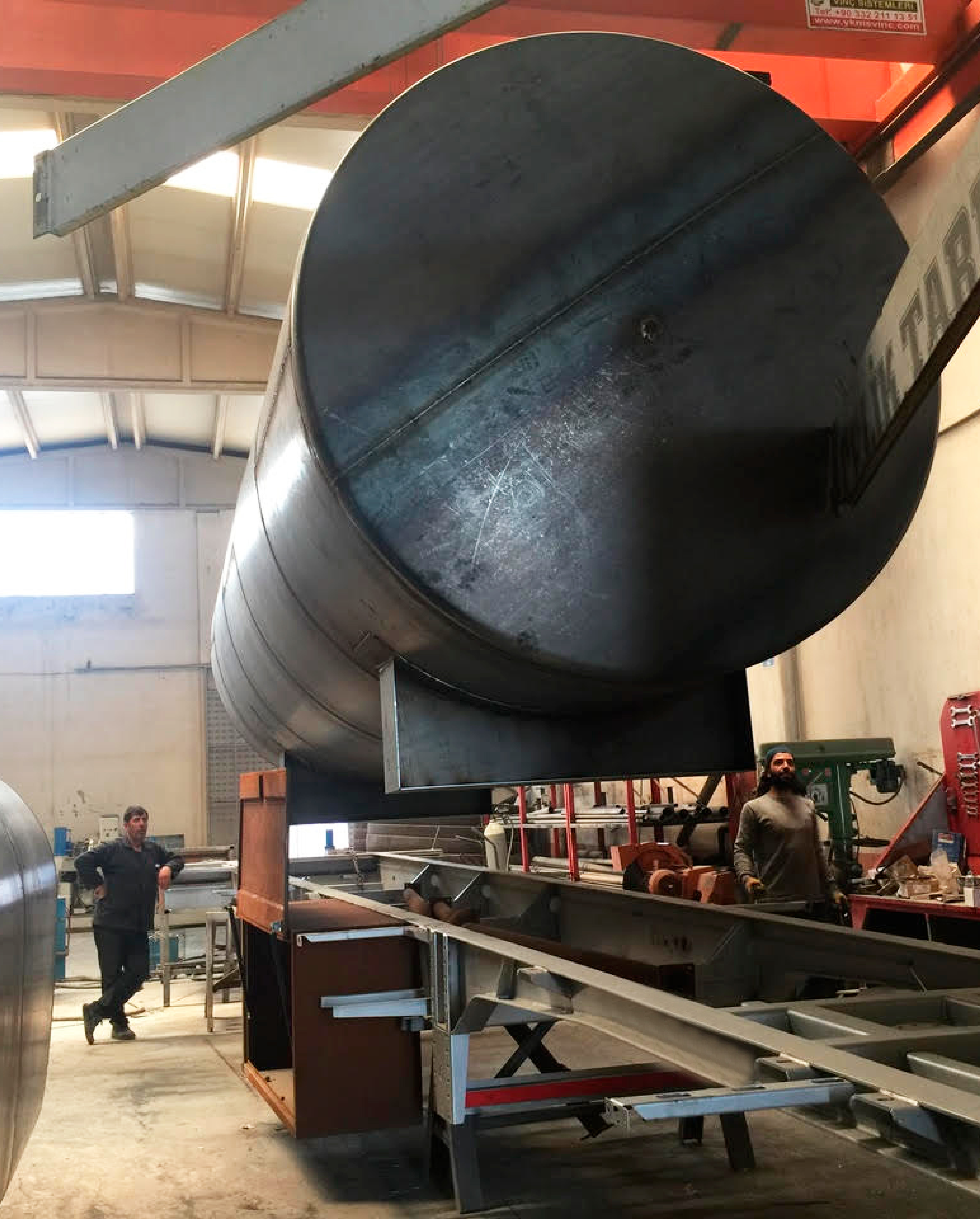 Reparación tanques de acero